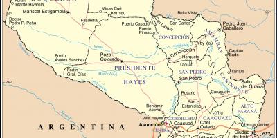 नक्शे के cateura परागुआ 